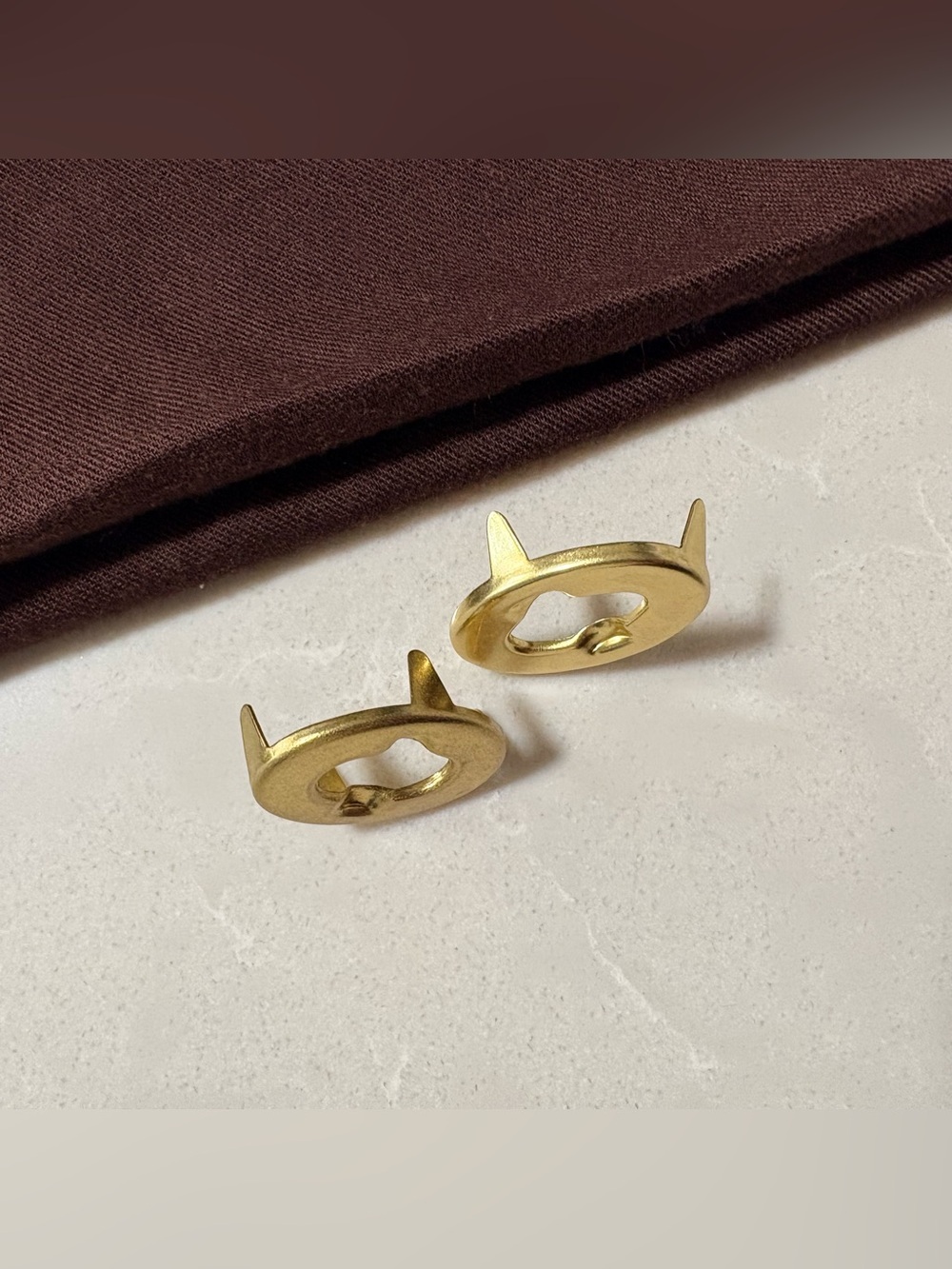Vintage Coach 100% Solid Brass Turnlock Replacement Hardware Faces (Set of 2) - Picture 15 of 15